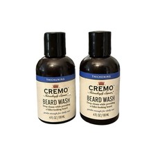 2 CREMO Thickening Beard Wash Astonishingly Superior 4 FL oz