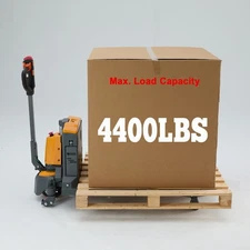 APOLLOLIFT Fully Electric Pallet Jack 48V/20A Li-ion Battery 3300lb Pallet Truck