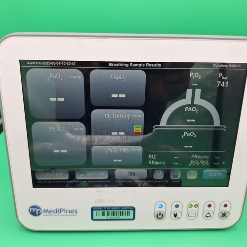 MediPines AGM100 GAS EXCHANGE MONITOR - Picture 6 of 6