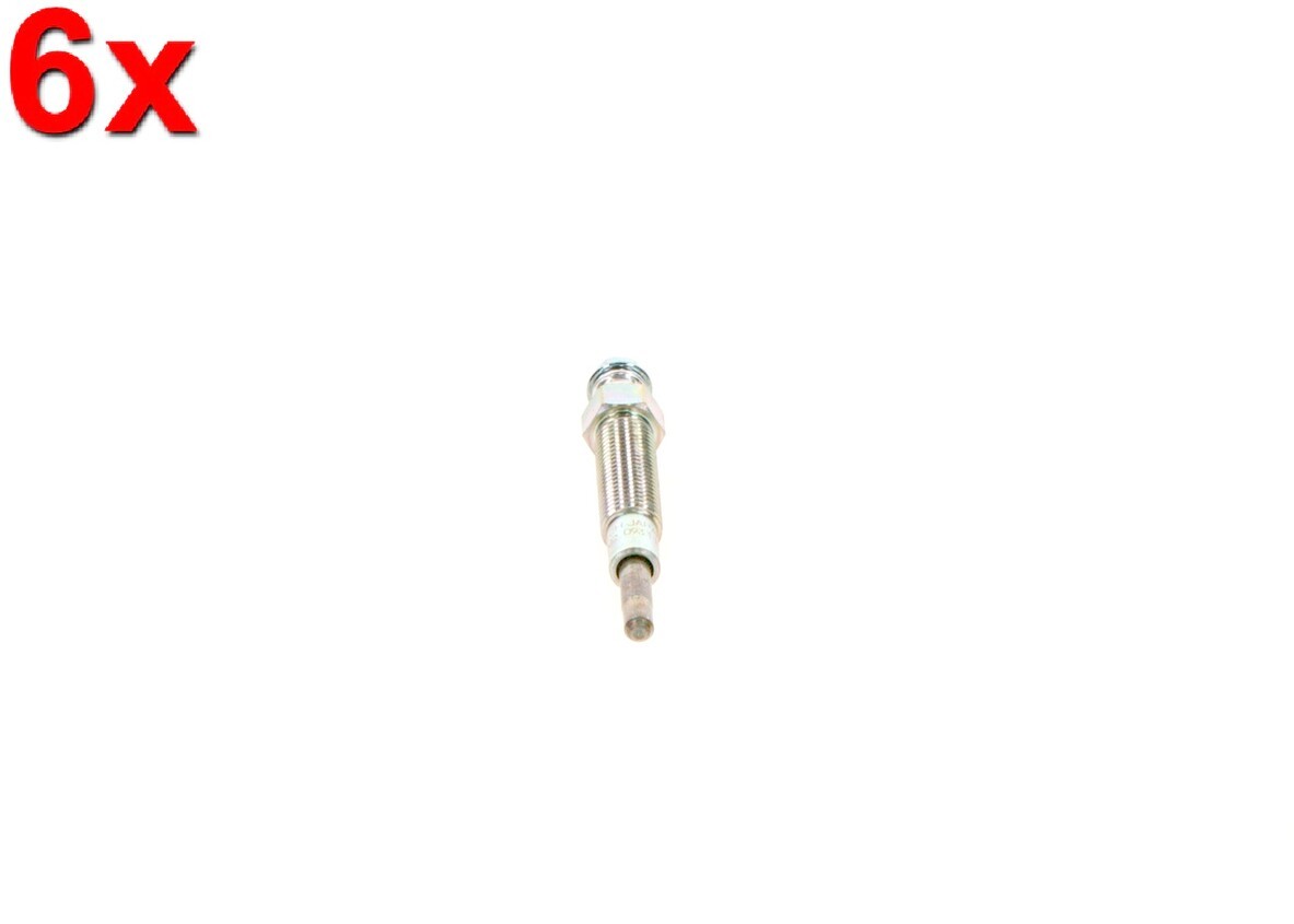 BOSCH 6x Glow Plugs For FORD Maverick NISSAN Patrol Gr V Serena 93-02 0250202093