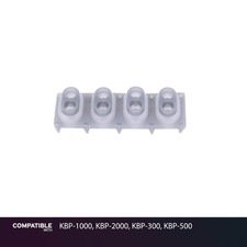 Yamaha 4-Key Rubber Contact Strip for KBP-1000, KBP-2000, KBP-300, KBP-500