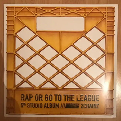 2 Chainz Rap Or Go To The League YELLOW VINYL NEW OVP Def Jam 2xVinyl LP