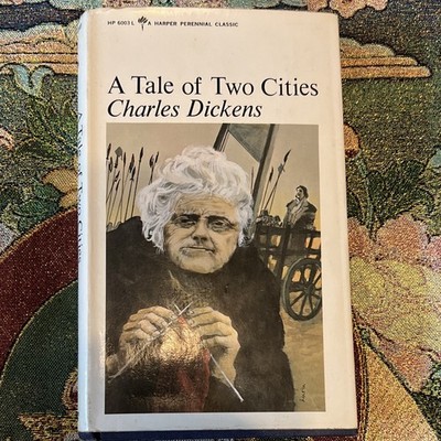 A Tale of Two Cities Charles Dickens Perennial Classic 1965 PB Illus