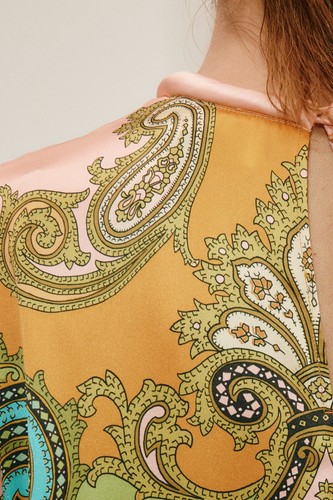 Alemais Clemenza Silk Midi Dress - Foto 2 di 5