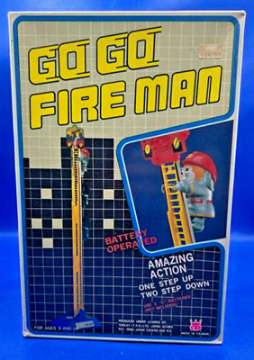 Fire Man V Climbing Fireman In Original Box - Toy 1984 Dah Yang | eBay