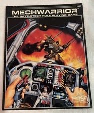 Battletech Mechwarrior The Role Playing Game 1607 FASA Corporation Book