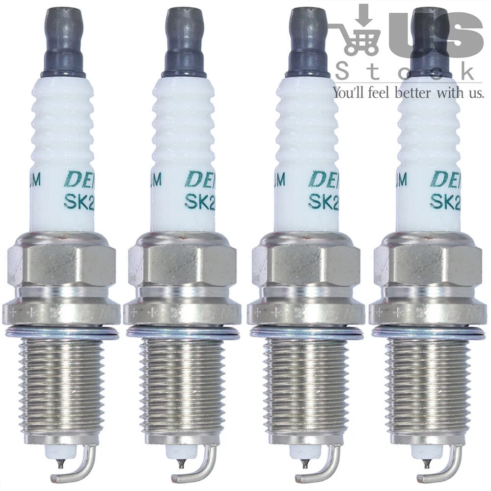4pcs DENSO Iridium Spark Plugs OEM 90919-01210 SK20R11 3297 for Scion Sienna