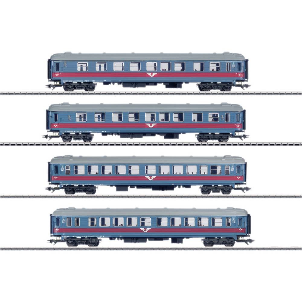 Märklin 43789 coffret de 4 wagons bière SJ échelle H0 pour train miniature