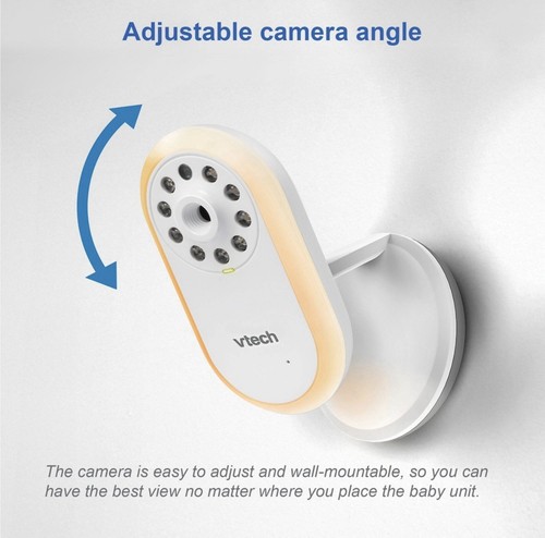 VTech VM3258 Baby monitor video con luce notturna con 2,8 pollici - Foto 5 di 5