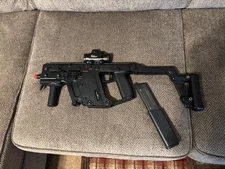 KWA Kriss Vector GBB Airsoft Gun w/Box and extras