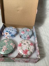 Scented Candles Set, 17.6 Oz 4 Pk Home Scented Candles, 100-120 Hours Item 899