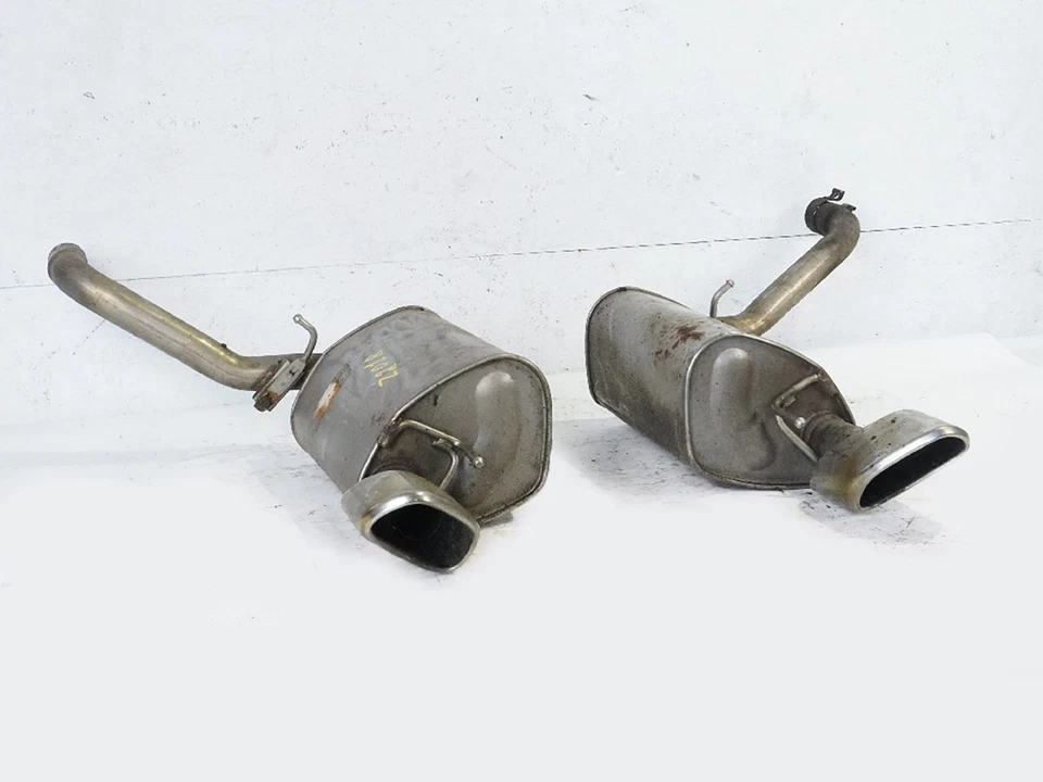 2009 - 2010 JAGUAR XF X250 EXHAUST MUFFLER SILENCER PIPE LEFT RIGHT REAR OEM Foto 4 de 4