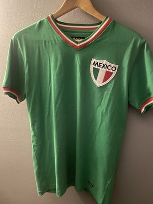 ウェア 1970 MEXICO  ORIGINALS TEE Vintage Rare Mexico 1970 Home Jersey Soccer Football Mens World