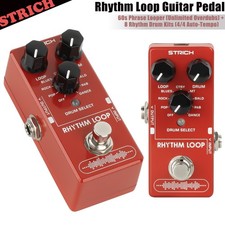 STRICH Rhythm Looper Guitar Pedal Effect with Drum Machine 360s For Guitar Bass