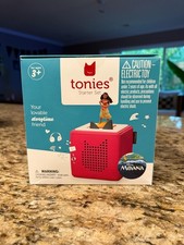 Tonies Disney Moana AudioPlayer Starter Set w/ Moana For Kids NWB