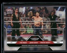 2025 Topps Now WWE The Rock / John Cena / Travis Scott #27