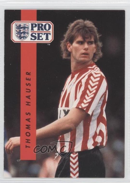1990-91 Pro Set Thomas Hauser #323 Rookie RC 0s5