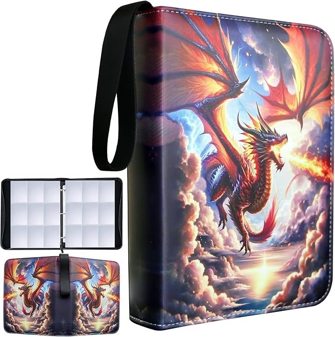 For Pokemon Trading Cards Album Folder 400/900 Pockets Card Binder Holder Gift