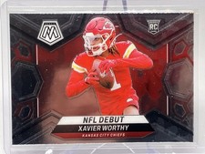 Xavier Worthy-2024 Panini Mosaic NFL Debut RC #285 Kansas City Chiefs