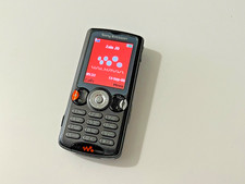 Genuine Sony Ericsson W810i Black - Unlocked Retro GSM Phone Rare missing back