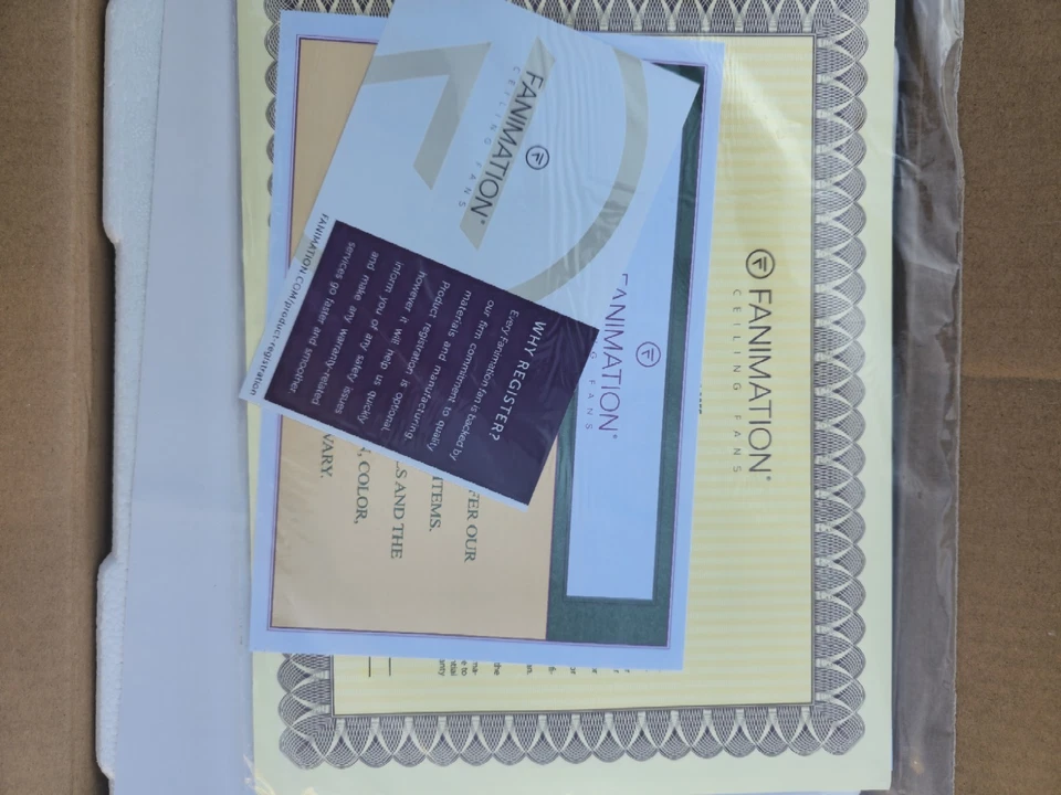 Fanimation Fans FP7644DZ Kwad 44 Indoor Ceiling Fan Dark Bronze Free Shipping - Image 2 of 4