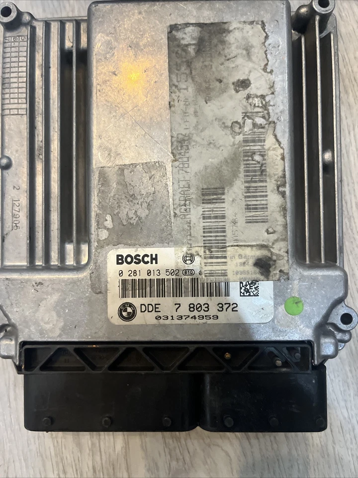 BMW E90 318d 2.0D M47N Calculateur moteur 0281013502 7803372 7797253 7804449 - Photo 2/3