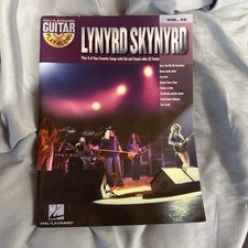 LYNYRD SKYNYRD GUITAR PLAY A LONG SONG BOOK USATO DA HAL-LEONARD VOL#43