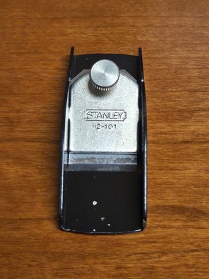 Stanley No. 12-101 Small Trimming Block Plane Mini Pocket Thumb Tool USA