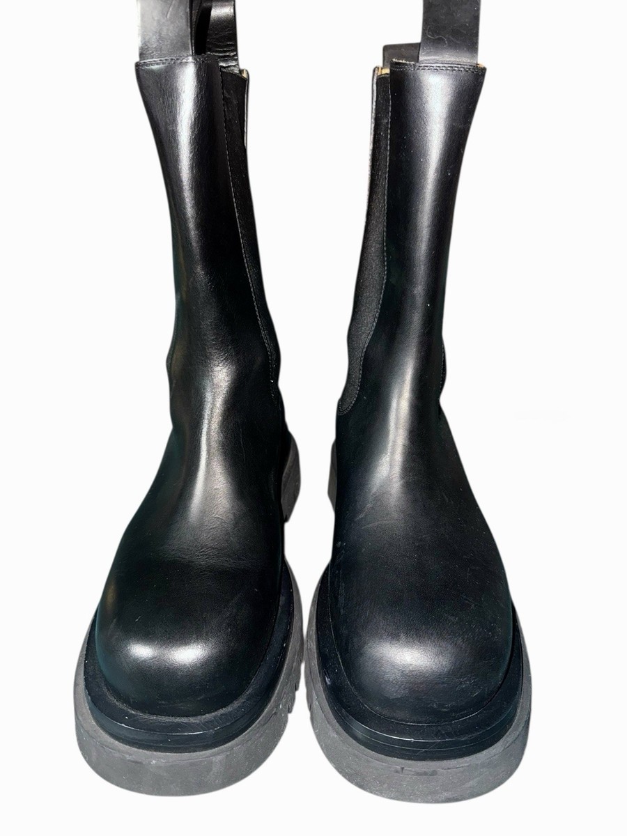 Bottega Veneta Lug Sole Leather Boots size 37/US 7 Retail $1450 | eBay