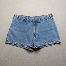 l.e.i. Denim Shorts Womens 3 Blue Vintage Y2K High Rise 100 Cotton 196787Q