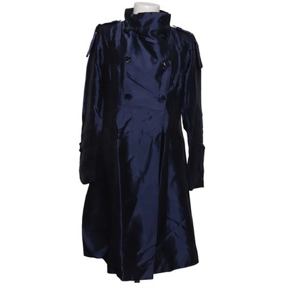 Space Styleconcept, Trenchcoat, Damen, Größe: 46, Blau, Acetat, Einfarbig #Aj9