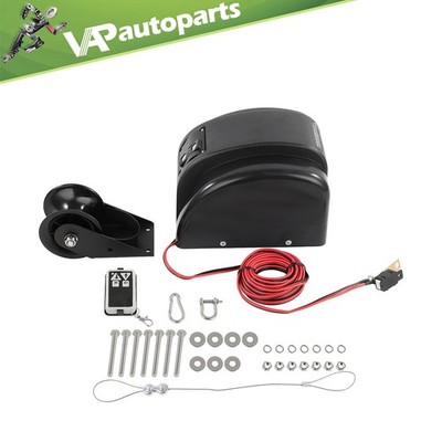 45 LBS Free Fall saltwater Boat Electric Anchor Winch with Wireless Remote Black