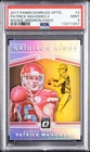 2017 PANINI DONRUSS OPTIC ROOKIE GRIDIRON KINGS #2 PATRICK MAHOMES II RC PSA 9
