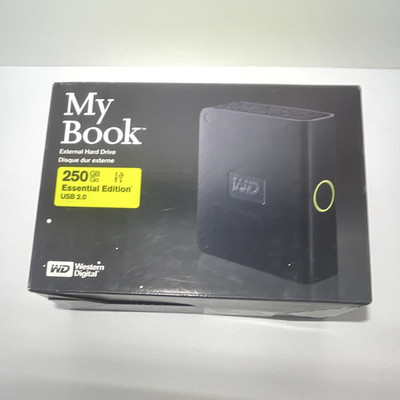 Western Digital My Book Essential Edition 250GB USB 2.0 External Drive Black