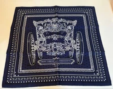 new unused HERMES Carre 55 Bandana Grand Carreosse