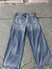 Cotton On Men's Super Baggy Relaxed Wide-Leg Light Wash Blue Denim Jeans — photo 4