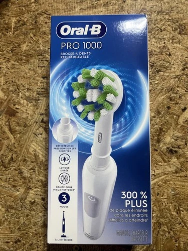 Oral-B - Pro 1000 Electric Toothbrush - White