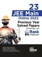 Disha Experts | 23 JEE Main Online 2022 Previous Year Solved Papers (All...