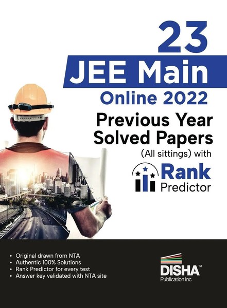 Disha Experts | 23 JEE Main Online 2022 Previous Year Solved Papers (All...-image