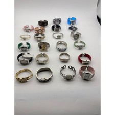 Lot of 23 Vintage Womens Cuff Bangle Watches ...
