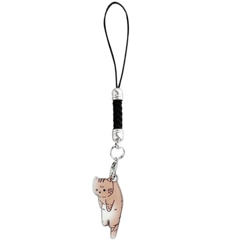 Cute Cat Phone Strap Bag Hanging Pendant Y2K Keychain Women Girls Jewelry Gift - Photo 10 sur 11