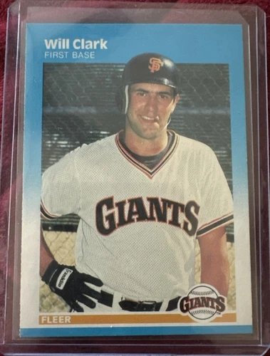 1987 Fleer - Will Clark #269 (RC)