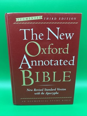 The New Oxford Annotated Bible with the Apocrypha, Augmented Third E - Good