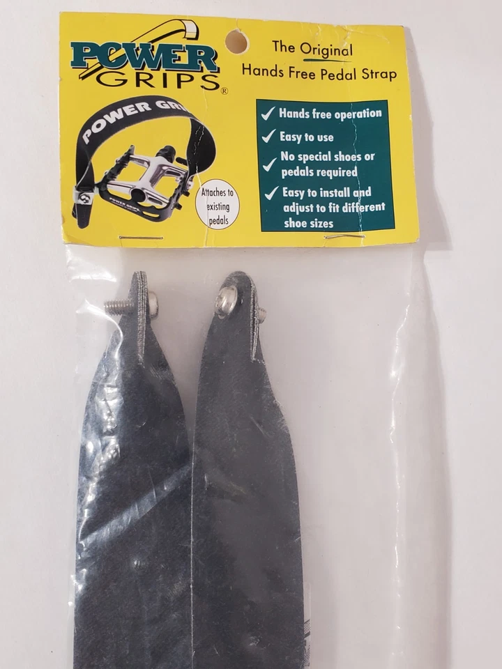 CONJUNTO de Empuñaduras Eléctricas Extra Largas 375mm Correas de Pedal Negro + Herrajes Pedales L/R NUEVO Foto 2 de 4