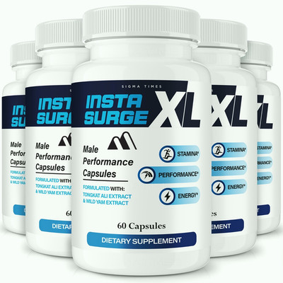 InstaSurge XL   Advanced Energy, Stamina & Performance Support Capsules - 5 Pack