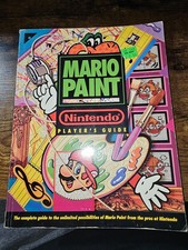 Mario Paint Nintendo Player's Guide SNES Authentic Super Nintendo Strategy