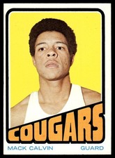 1972-73 Topps Mack Calvin Carolina Cougars #179