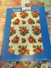 vintage decals meyercord roses