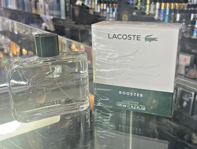 Lacoste BOOSTER 4.2 oz 125 ml EDT Eau de Toilette Spray for MEN * NEW IN BOX