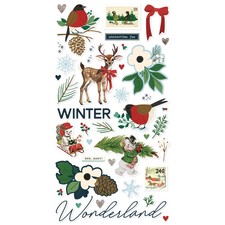 Simple Stories Simple Vintage Flannel Season - Chipboard Stickers, 25317